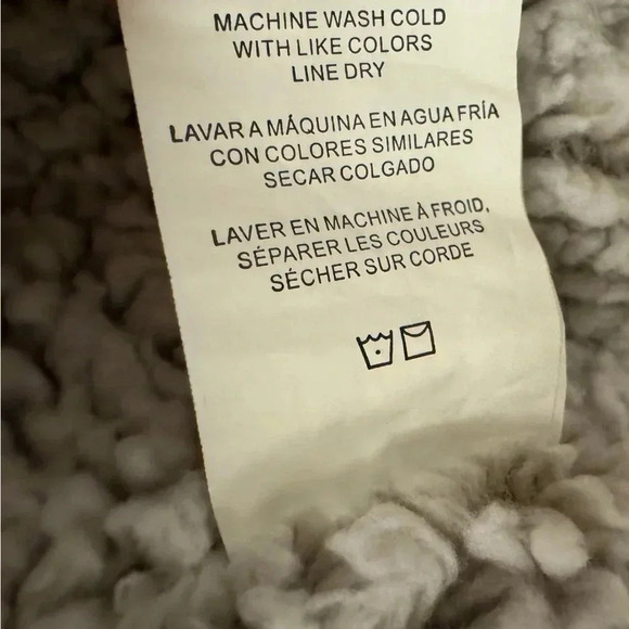 Thread & Supply Sherpa Lined Zip Up Vest w Pockets EUC Size XS - Picture 6 of 8